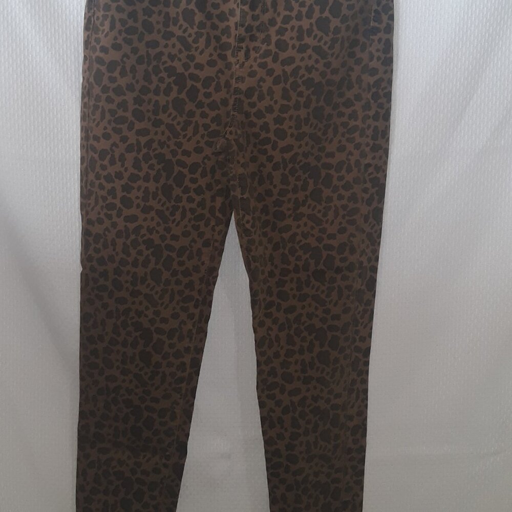 American Eagle Cheeta Print Jegging Pants - Womans